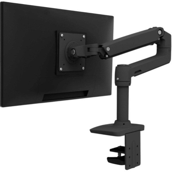 Ergotron LX desk monitor arm matte black