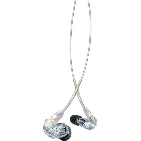 Shure SE215-CL clear sound isolating in-ear monitors