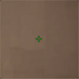Valorant nAts crosshair settings preview brown background
