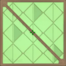 Valorant nAts crosshair settings preview green background