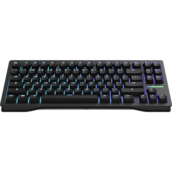 Wooting 80HE Black analog magnetic gaming keyboard with rapid trigger
